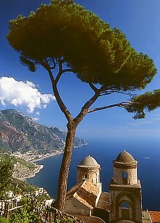 Villa Rufolo in Ravello hoch über der Amalfi Küste