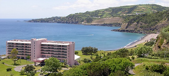 Hotel Bahia Palace in der Bucht von Praia